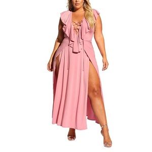 Plus size maxi dress